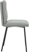 vidaXL - Eetkamerstoelen - 2 - st - fluweel - lichtgrijs