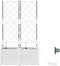 vidaXL - Tuinplantenbakken - met - Water - Irrigatiesysteem - - - 2 - stuks - - - Wit
