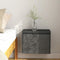 vidaXL - Wandkast - 45x30x35 - cm - massief - grenenhout - grijs