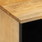 vidaXL - Nachtkastjes - 2 - st - 40x33x46 - cm - massief - mangohout - bruin