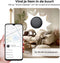 Buzzy GPS Tracker - Mini GPS Tracker - Werkt met Google Find Hub app - Zwart