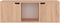 vidaXL - Tv-meubel - 88,5x27,5x30,5 - cm - bewerkt - hout - sonoma - eikenkleurig