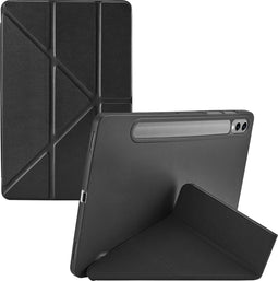 imoshion Tablet Hoes - Geschikt voor Samsung Galaxy Tab S9 11.0 inch - Origami Bookcase tablet - Zwart