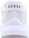 GUESS Deglitz - Dames sneaker - Luxe uitstraling met strass - Silver