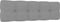 vidaXL - Palletkussens - 2 - st - stof - grijs