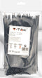 V-TAC Nylon Kabelbinder - 3,5x150mm - Zwart - 100 stuks/verpakking