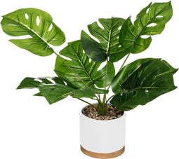 Atmosphera Kunstplant met pot bamboo - H35 cm