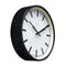 Cloudnola - Factory Klok - Zwarte Station Klok - 30 cm – Wandklok