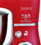 Royalty Line® PKM1600 Keukenmachine - 6 Liter - Keukenrobot - Mixer Met Mengkom - 1600W Keukenmixer - Rood