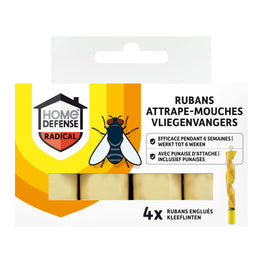 Home Defense - Vliegenvangers Kleeflinten - 4 stuks