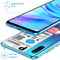 iMoshion Hoesje Geschikt voor Huawei P30 Lite Hoesje Siliconen - iMoshion Design hoesje - Transparant / Meerkleurig / Shipping label