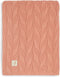 Jollein Spring Knit - Baby Deken Wieg 75x100cm - Fleece teddyvoering - Chestnut