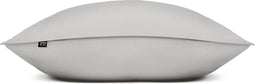 Zohome Kussensloop Satinado - Kussenhoes van 40x80 cm - Set van 2 stuks - 100% Katoen-Satijn - Grijs