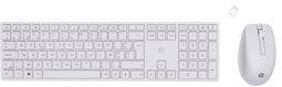 HP 650 - Draadloze toetsenbord- en muiscombinatie - AZERTY BE - Wit
