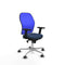 Piqueras y Crespo 2D086G0 - Gaming stoel - Hoogteverstelbaar met armleuning - Marineblauw