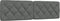 vidaXL - Hoofdbordkussen - 180 - cm - stof - donkergrijs