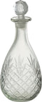 J-Line decoratie Fles Faune - glas - transparant - small