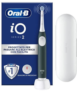 Oral-B iO Series 2 - Elektrische Tandenborstel - 3 Poetsstanden - Groen + Reisetui