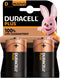 Duracell Plus 100 D - Alkaline Batterijen - Multi-color