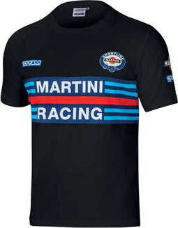Sparco T-Shirt Martini Racing Replica | zwart / l | T-Shirt | 01274MRNR3L