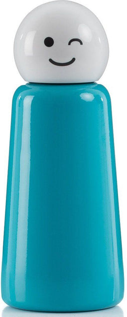 Lund Thermosfles Skittle 300 Ml Rvs 7,5 X 19 Cm Turquoise/wit