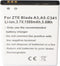 AccuCell ZTE Blade C341 - Vervangende Li-ion batterij 1500 mAh 3,7V - Zwart