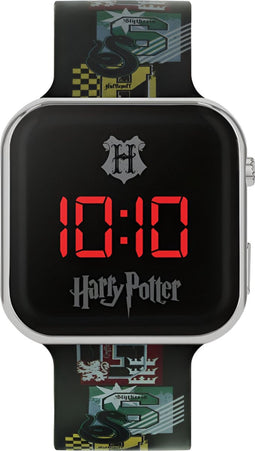 Accutime - LED Watch Harry Potter - Kinderhorloge Met LED Display Voor Datum en Tijd - Zwart