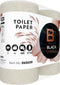 BlackSatino - Toiletpapier blacksatino greengrow ct10 2l 320vel | 12 stuks