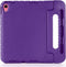 Lunso - Geschikt voor iPad 10 (2022) - EVA Schokbestendige Kinderhoes met handvat - Paars