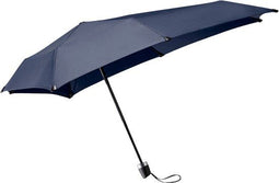 Senz Mini Foldable Stormparaplu - Stormparaplu - UV-bescherming - Blauw