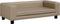 vidaXL - Hondenmand - met - verlengstuk - 100x50x30 - cm - kunstleer - cappuccino