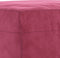vidaXL - Voetenbank - 70x55x41 - cm - fluweel - wijnrood