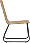 vidaXL - Tuinstoelen - 2 - stuks - poly - rattan - eikenkleurig