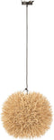 J-Line Hanglamp Kate Rond Rotan Naturel Small