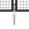 vidaXL - Poort - 350x75 - cm - staal - antraciet