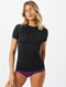 Odlo Performance Light - Dames Thermoshirt Korte Mouw Ronde Hals - Black - Maat S