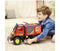 Dickie Unimog U530 - Brandweerwagen - trekhaak en waterpistool met afstandsbediening - Rood