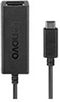 Lenovo 4X90S91831 - USB-C naar Ethernet Adapter - RJ45 aansluiting - zwart