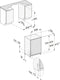 MIELE G7788SCVIXXLOBS - Vaatwasmachine - Volledig integreerbaar - 14 couverts - 11 programma's - 37-41 dB(A)