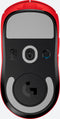 Logitech G Pro X SUPERLIGHT - Draadloze Esports Gaming Muis - HERO 25K sensor - Rood
