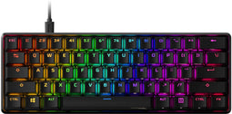 HyperX Alloy Origins 60 - Mechanisch gamingtoetsenbord - 60% formaat HyperX Red - Zwart