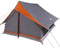 vidaXL - Familie - Tent - A-Frame - 7-Persoon - Grijs - en - Oranje - Waterdicht