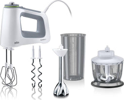 Braun MultiMix 5 HM 5137 - Handmixer - 750W motor - Zilver