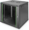 Digitus DN-19 12U-6/6-EC-SW - 19 inch wandkast 12 HE - Zwart