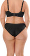 Iconic Bottom - Brazilian - Gouden hangertje - Zwart (XL)