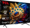 TCL 50C61B - Ultra HD TV - QLED PRO 4K HDR Dolby Vision - Zwart (2024)