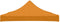 vidaXL - Partytentdak 270 g/m² - 3x3 m UV- en waterbestendig - oranje