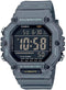 Casio Casio Collection AE-1600H-8BVEF - Polshorloge - Quartz - Grijs - Ø 47 mm