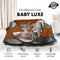 Deryan Baby Luxe - Campingbedje - Inclusief zelfopblaasbare matras - Caramel