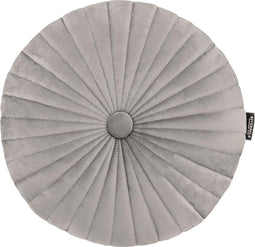 Riverdale sierkussen Emmy lichtgrijs ø40cm - Grijs